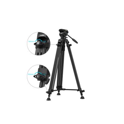 Smallrig 5441 AD14 Trepied Video din Carbon 185cm