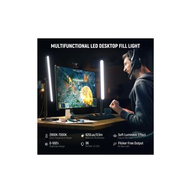 Neewer TL40 Lampa LED Bi-color 8W 2900K-7000K Stand Birou