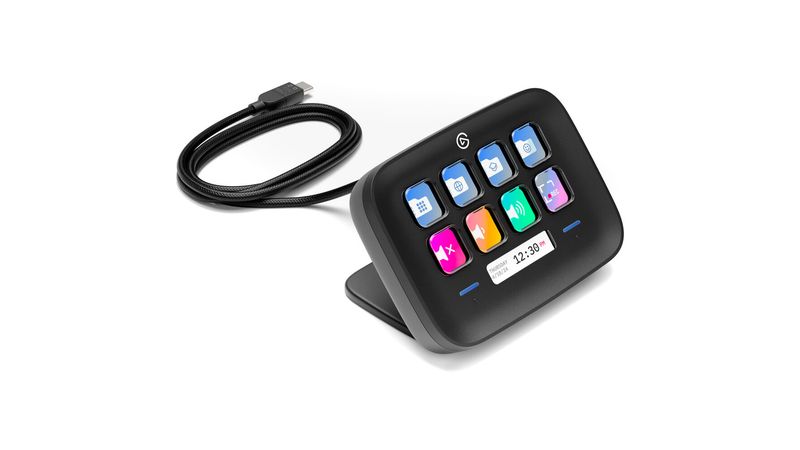 Elgato Stream Deck Neo 8 Butoane Negru -f64.ro - F64.ro