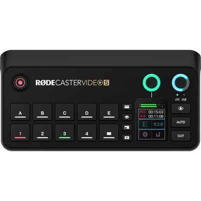RODE RODECaster Video S Mixer Studio pentru Streaming