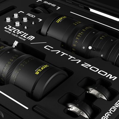 DZOFILM Catta Trusa Obiective Cine Zoom 18-35/35-80 T2.9 Negru