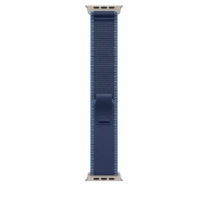 Apple Curea pentru Apple Watch 49mm Blue/Bright Blue Trail Loop S/M Natural Titanium Finish