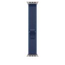 Apple Curea pentru Apple Watch 49mm Blue/Bright Blue Trail Loop M/L Natural Titanium Finish