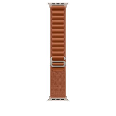 Apple Curea pentru Apple Watch 49mm Terracotta Alpine Loop Small Natural Titanium Finish