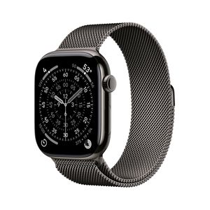 Apple Watch S11 Smartwatch GPS + Cellular Carcasa Slate Titanium 46mm Slate Milanese Loop M/L