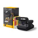 Polaroid Flip Camera Foto Instant Negru cu 1 Set de 8 Fotografii