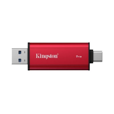 Kingston Dual Portable SSD Extern 2TB USB-A USB-C