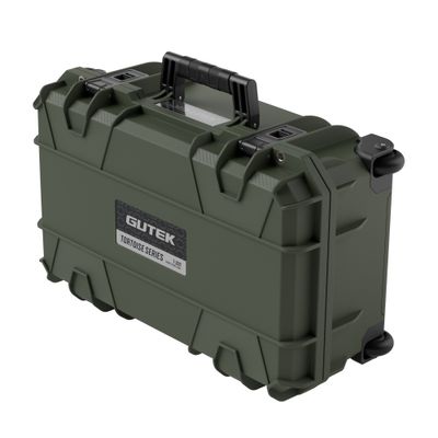 Gutek Toritoise T-300 Protector Geanta Rigida Tip Troller Verde 30L