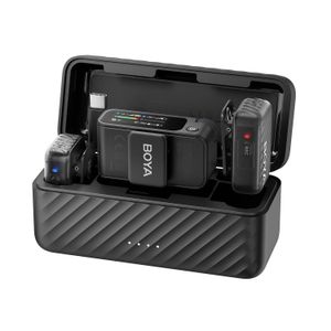 Boya BOYAMIC 2-01 Sistem Microfon Wireless 2 TX + 1 RX cu Lavaliere