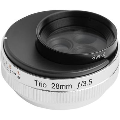 Resigilat: Lensbaby Trio 28 Obiectiv Foto Mirrorless F/3.5 Montura Fujifilm X - RS125032575-1