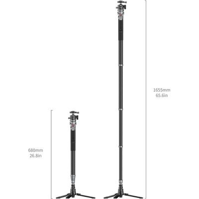 Smallrig 5564 Monopod Fibra de Carbon 166.5 cm
