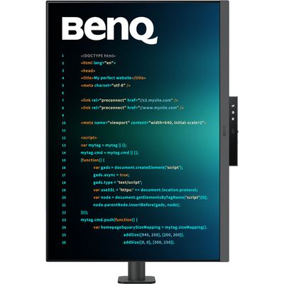 BenQ RD320UA Monitor de Programare 31.5 IPS 4K 3840x2560 cu Iluminare de Fundal MoonHalo si Brat Flexibil