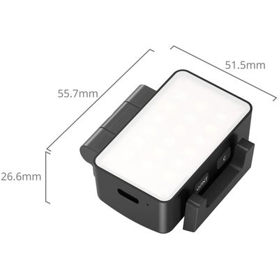 SmallRig 5745 RGBWW Lumina video LED pentru DJI Osmo Pocket 3