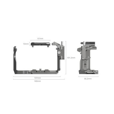 SmallRig 4770 HawkLock Quick Release Cage Kit pentru Sony FX3 / FX30