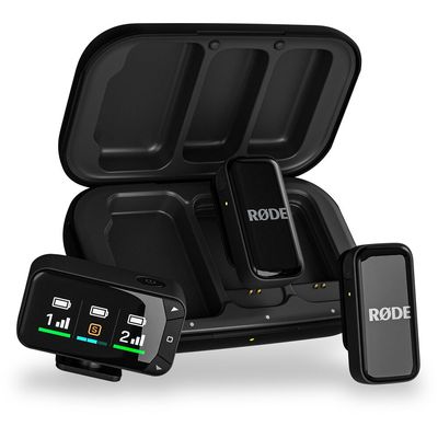 Rode Wireless Micro Camera Kit Microfon Dual USB-C Negru