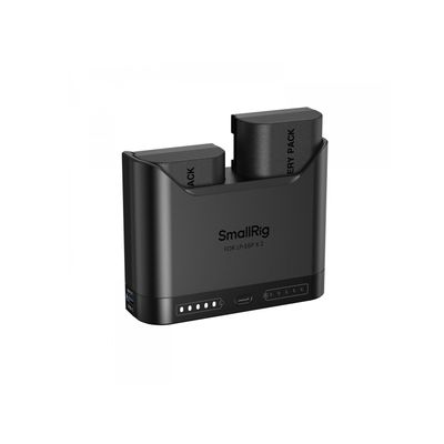 Smallrig 5485 Kit de Incarcare Turbo cu 2 Baterii Canon LP-E6P