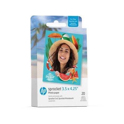 HP Hartie Foto Zink pentru Imprimanta Sprocket 9 x11 cm