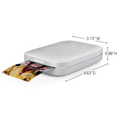 HP Sprocket Luna Pearl Imprimanta Foto Instant 5x8 cm