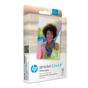 HP Hartie Foto Zink pentru Imprimanta Sprocket Select 6x89cm 50 Coli