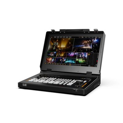 AVMatrix SHARK S6 PLUS Switcher Live Portabil 6 Canale 4×3G-SDI 2×4K HDMI Ecran 17.3