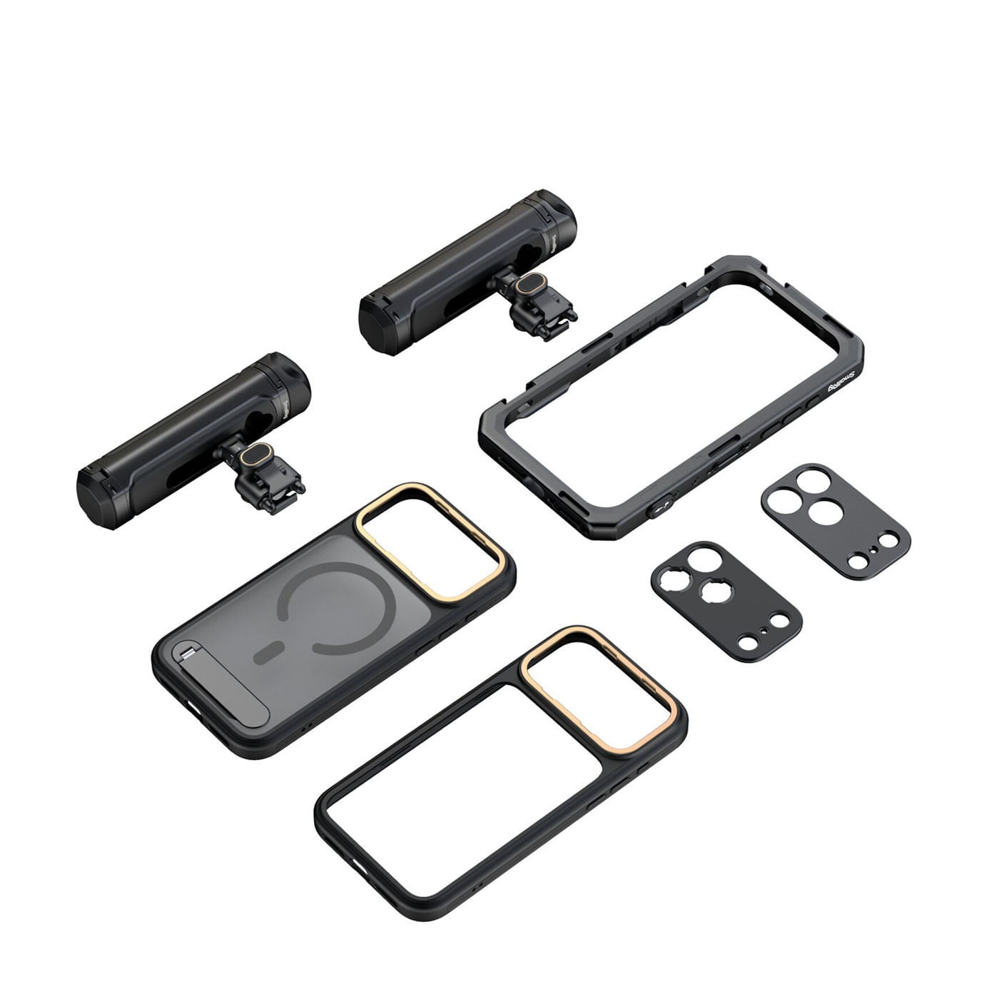 SmallRig 5540 Cage Kit Dual Handheld pentru iPhone 17 Pro-F64.ro