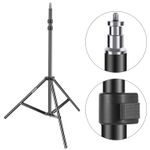 FancierLEDSLH4AKit2LampiLEDBicolore2700K5500K2Softboxuri2Stative