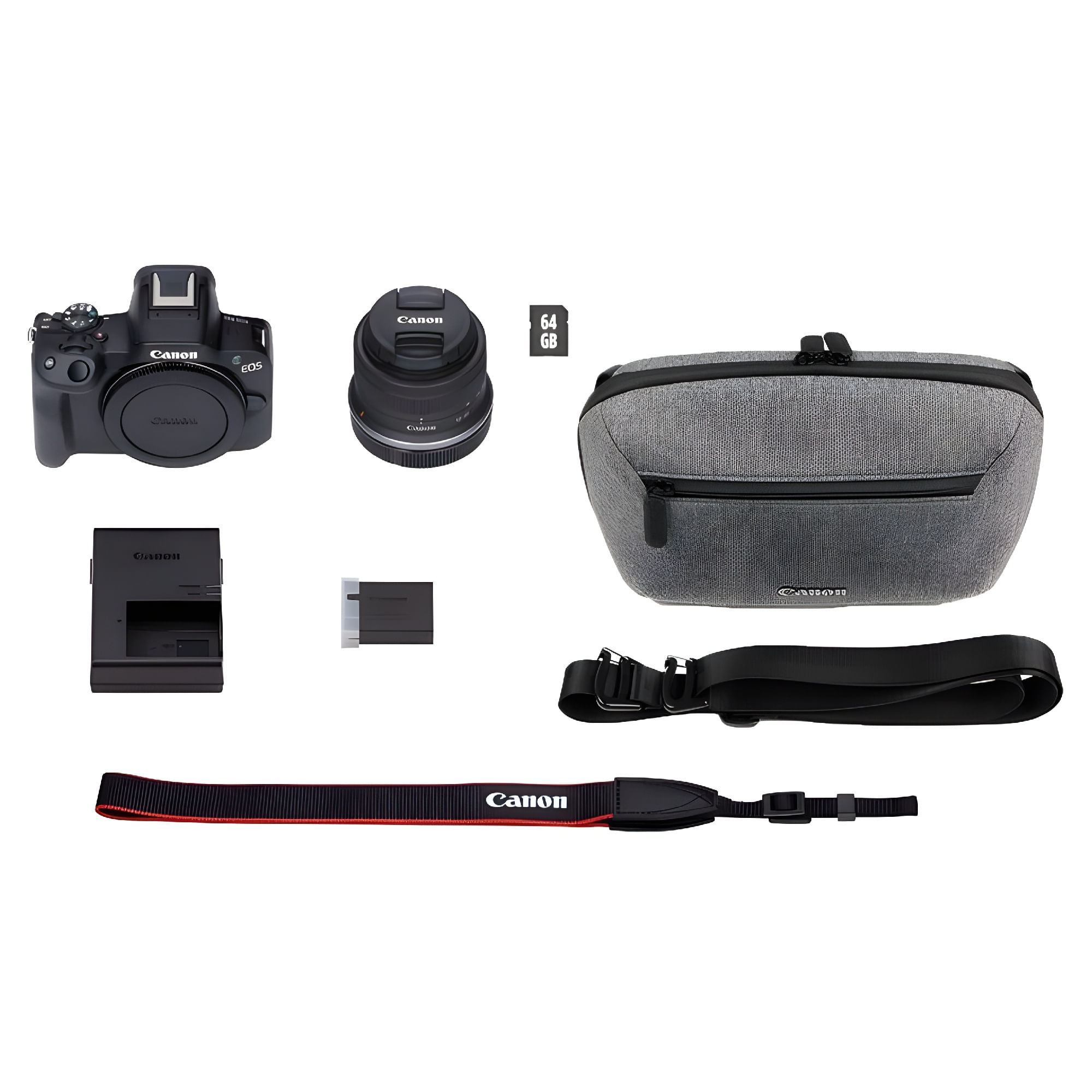 Canon EOS R50 Aparat Foto Mirrorless Bundle Obiectiv RF 18-45mm cu ...