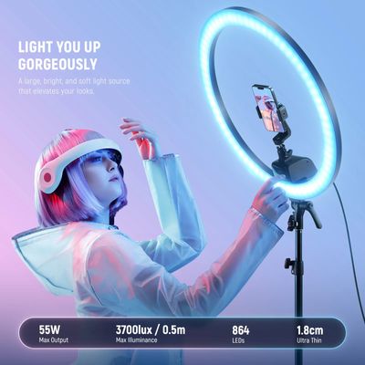 Neewer SRP18C Lampa LED RGB Circulara 55W
