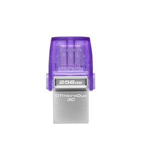 Kingston DataTraveler microDuo Memorie Externa 256GB USB-A 3.2 / USB-C Mov
