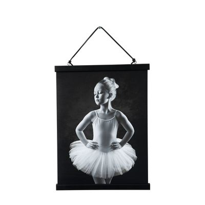Focus Rama Suport Magnetic Poster 31cm Negru