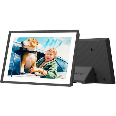 Lexar Pexar Rama Foto Digitala cu Touchscreen 10.1 inch WI-FI 32GB Stocare Negru