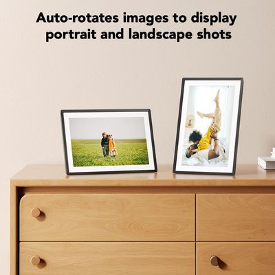 Lexar Pexar Rama Foto Digitala cu Touchscreen 10.1 inch WI-FI 32GB Stocare Negru