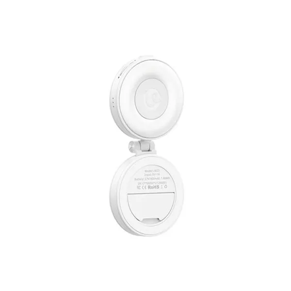 Telephony Ulanzi LM23 Lampa LED Telefon Alb