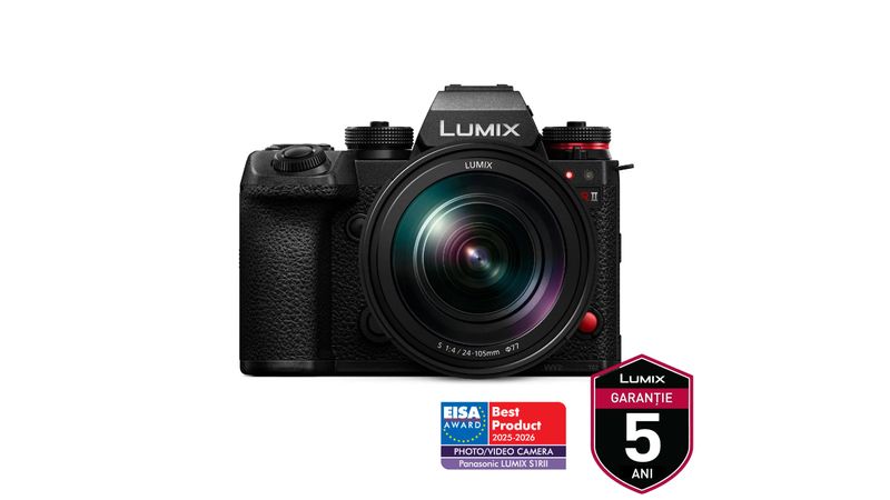 Panasonic Lumix S1R II Aparat Foto Mirrorless Full Frame 44MP 8K