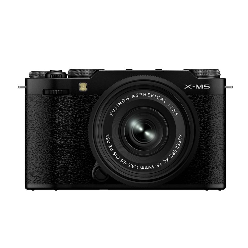 FujifilmXM5AparatFotoMirrorless26MP6KKitcuObiectivXC1545mmNegru