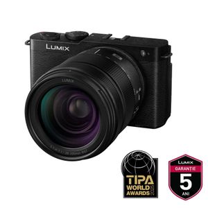 Panasonic Lumix S9 Aparat Foto Mirrorless Full Frame 24MP 6K Negru Kit cu Obiectiv 28-200mm
