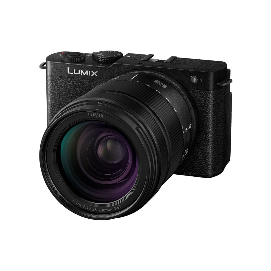 aparat foto mirrorless Panasonic Lumix S9 28-200mm negru full