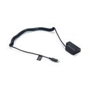 Tilta Cablu de Alimentare cu Baterie Dummy Panasonic DMW-BLF19 si Conector USB-C