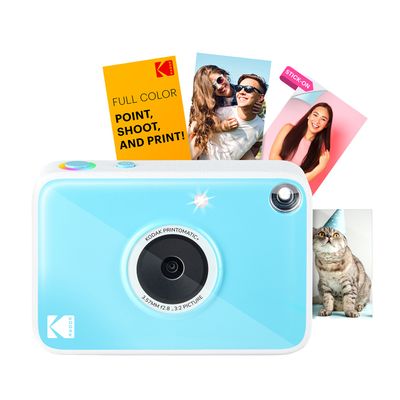 Kodak Printomatic+ Aparat Foto Instant 10MP Albastru