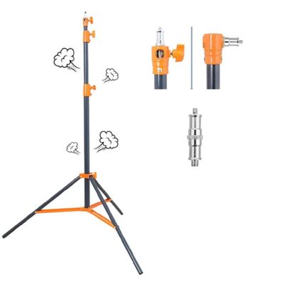 Fancier Iron Stativ Pneumatic 2.8m 10kg Negru Portocaliu