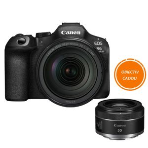 Canon EOS R6 Mark III Aparat Foto Mirrorless Full Frame cu Obiectiv 24-105mm F4 L IS USM
