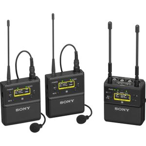 Resigilat: Sony UWP-D27/K33 Kit Linie Wireless UHF Doua Canale cu Microfone Lavaliera - RS125064906-1