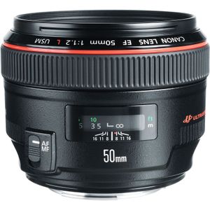 Resigilat: Canon EF 50mm Obiectiv Foto DSLR F1.2 L USM - RS2304313-2