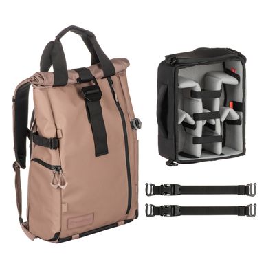 WANDRD PRVKE Rucsac Foto 21L Brun Roscat (Atacama Clay)