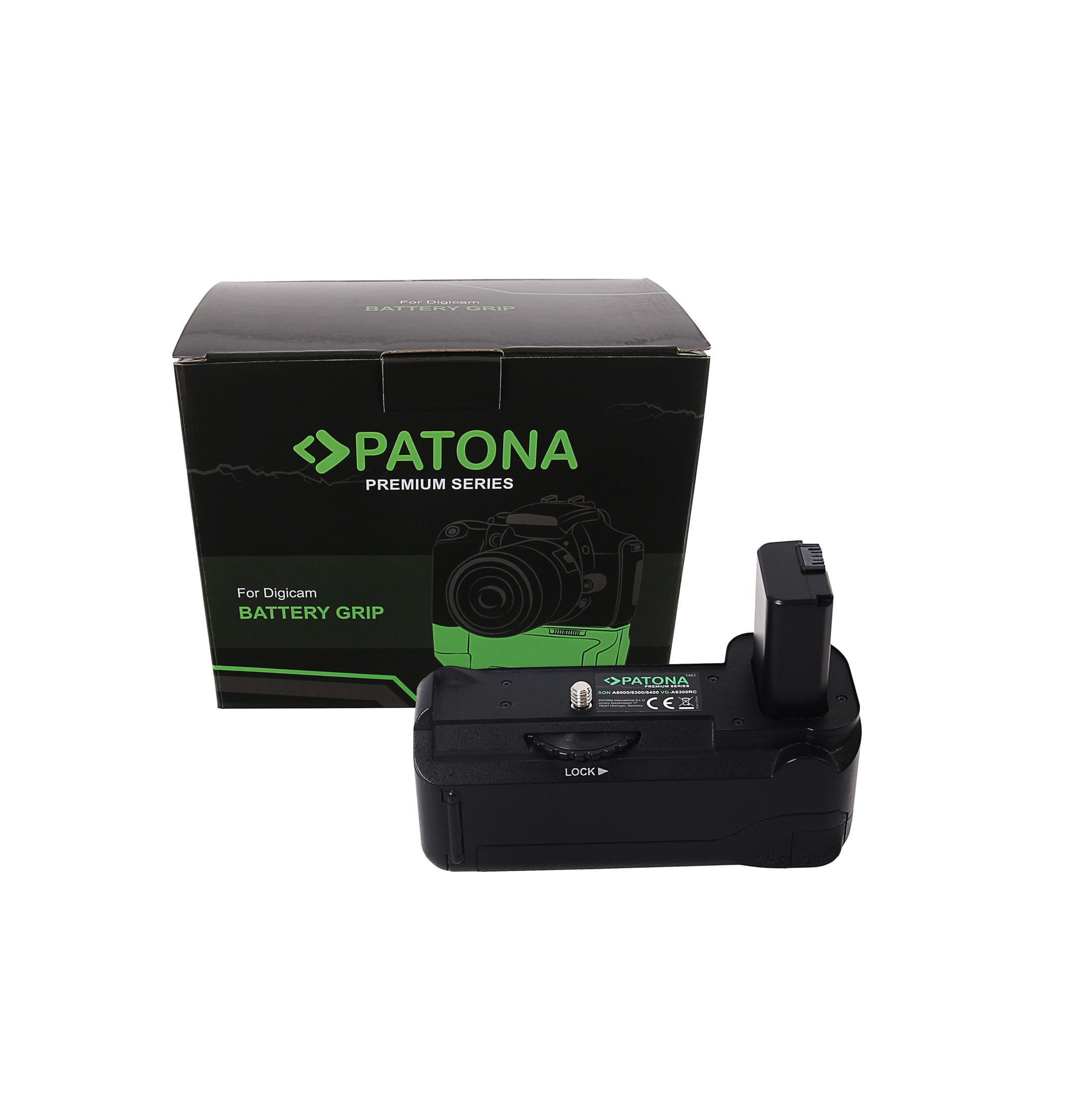 cleanex fe cu Resigilat: Patona VG-A6300 Premium Grip cu Wireless Control pentru Sony A6000 A6300 A6400 - RS125064201-1