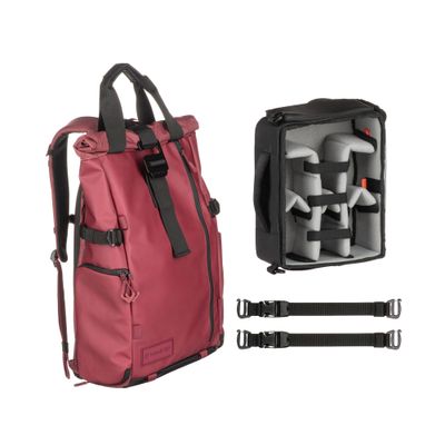 WANDRD PRVKE Rucsac Foto 31L Rosu (Rhone Burgundy)