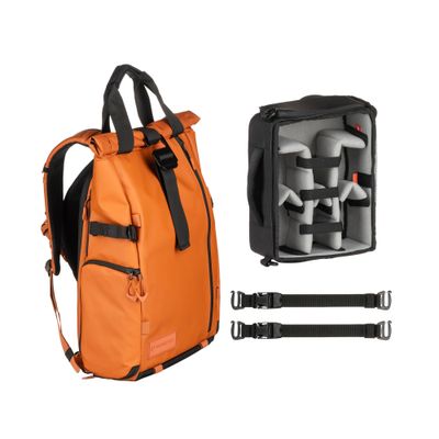 WANDRD PRVKE Rucsac Foto 31L Portocaliu (Sedona Orange)