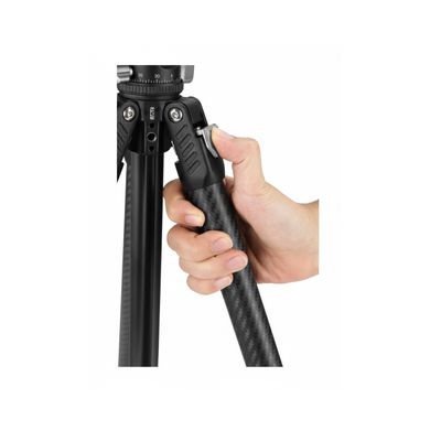 Fancier TC-204F3W Trepied Video Carbon 159.5cm 5kg