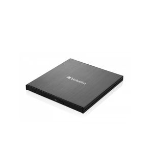 Verbatim Slimline DVD-RW Extern USB 3.2 Gen 1/ USB-C Negru