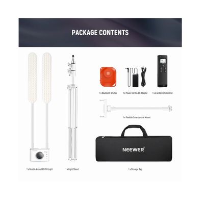 Neewer BH40B Lampa LED Bi-Color 36 W